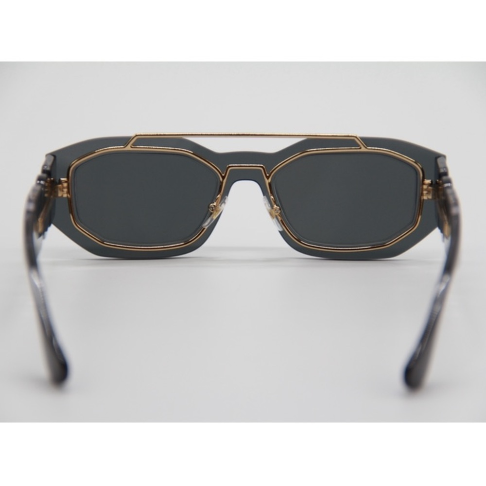 NEW VERSACE MEDUSA VE2235 1002/87 SUNGLASSES VERSACE VE 2235 DARK GREY - Picture 7 of 11